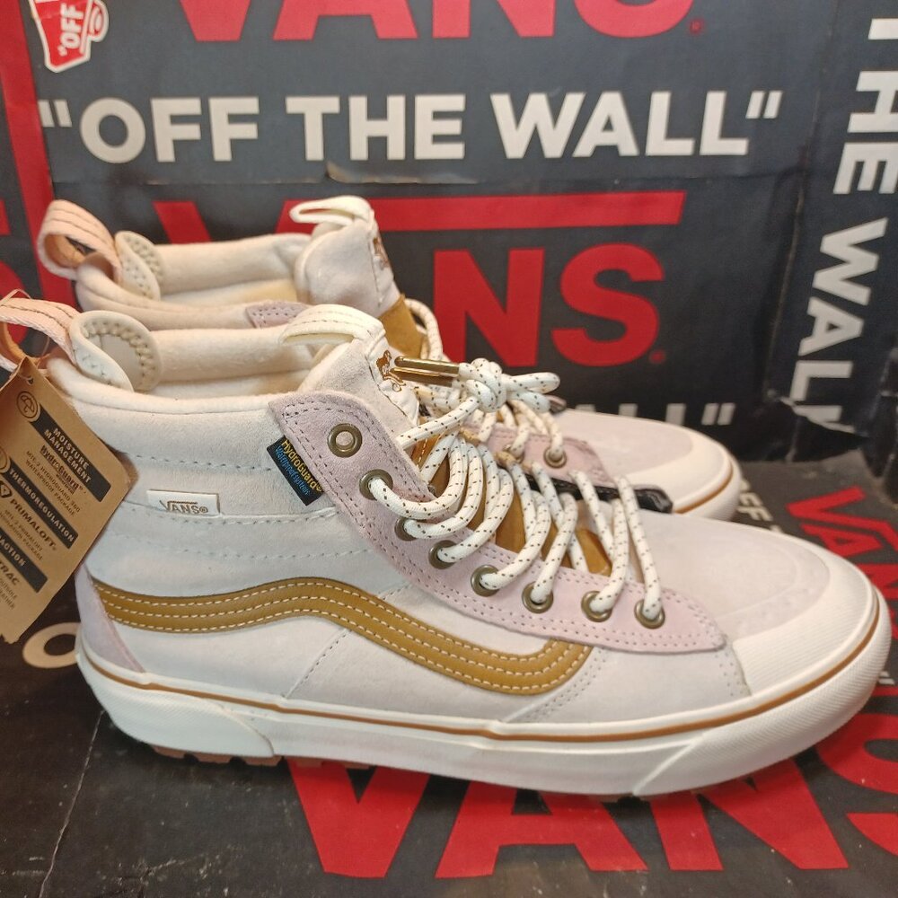 Vans Men's 8/Women's 9.5 Sk8-Hi MTE-2 Marshmallow/Multi High Top VN0A5HZZBP3
